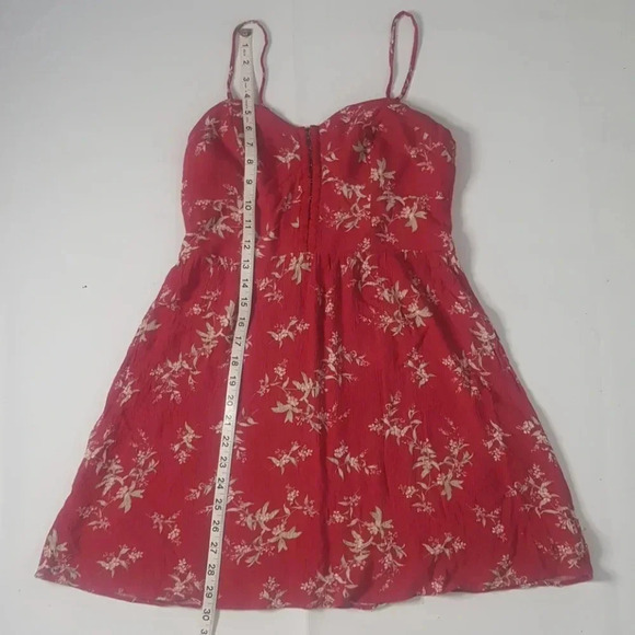 American Eagle  outfitters Pinl floral summers sz S - Picture 6 of 11